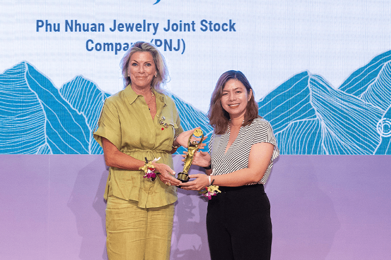 社会赋权奖获奖者:Phu Nhuan Jewelry Joint Stock Company (PNJ)